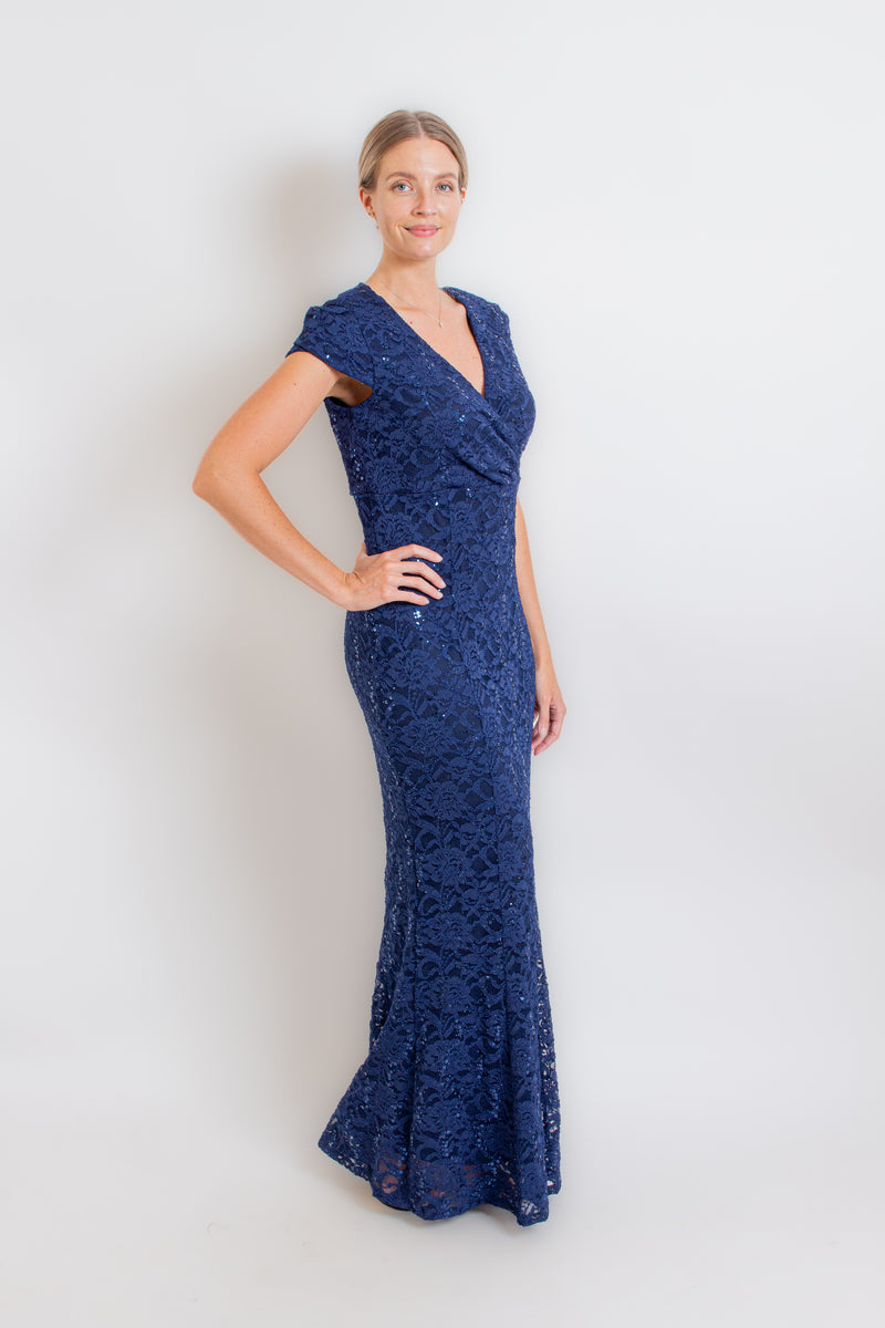 navy blue lace maxi dress Navy Lace Maxi Dress – Cynthia Elliot Boutique