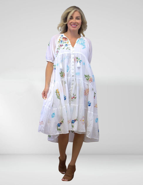 sachin and babi light blue dress Caite | Dresses | Teal Embroidered Womens Dress main image 0