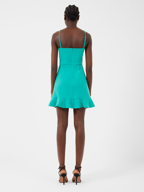 Whisper Frill Hem Dress | French Connection | Dresses | Green