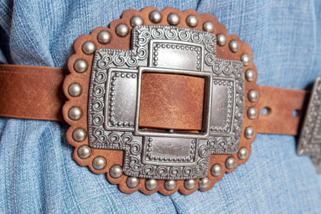 Cross Concho Belt – Cynthia Elliot Boutique