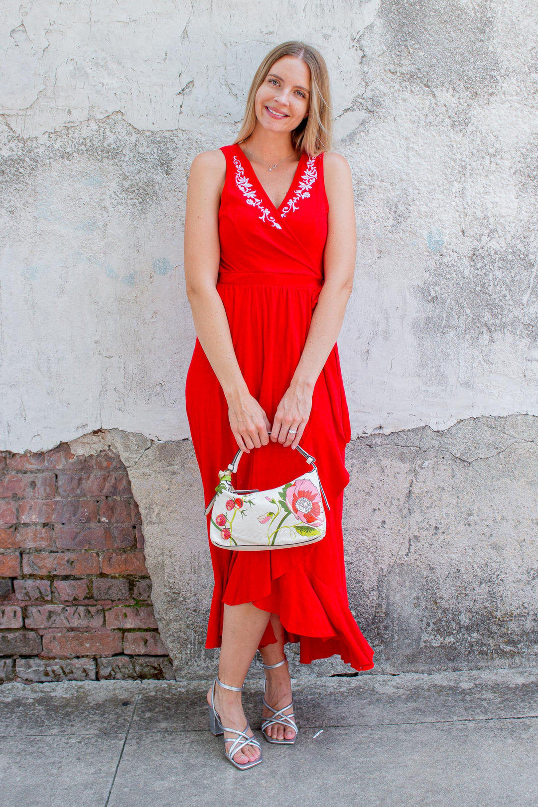 Red Aztec Sleeveless Maxi Dress – Cynthia Elliot Boutique